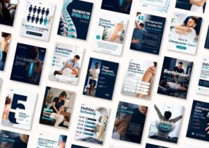 Doctor Instagram Content & Healthcare Templates | Orthopedic Clinic Social Media Bundle | Fully Editable in Canva